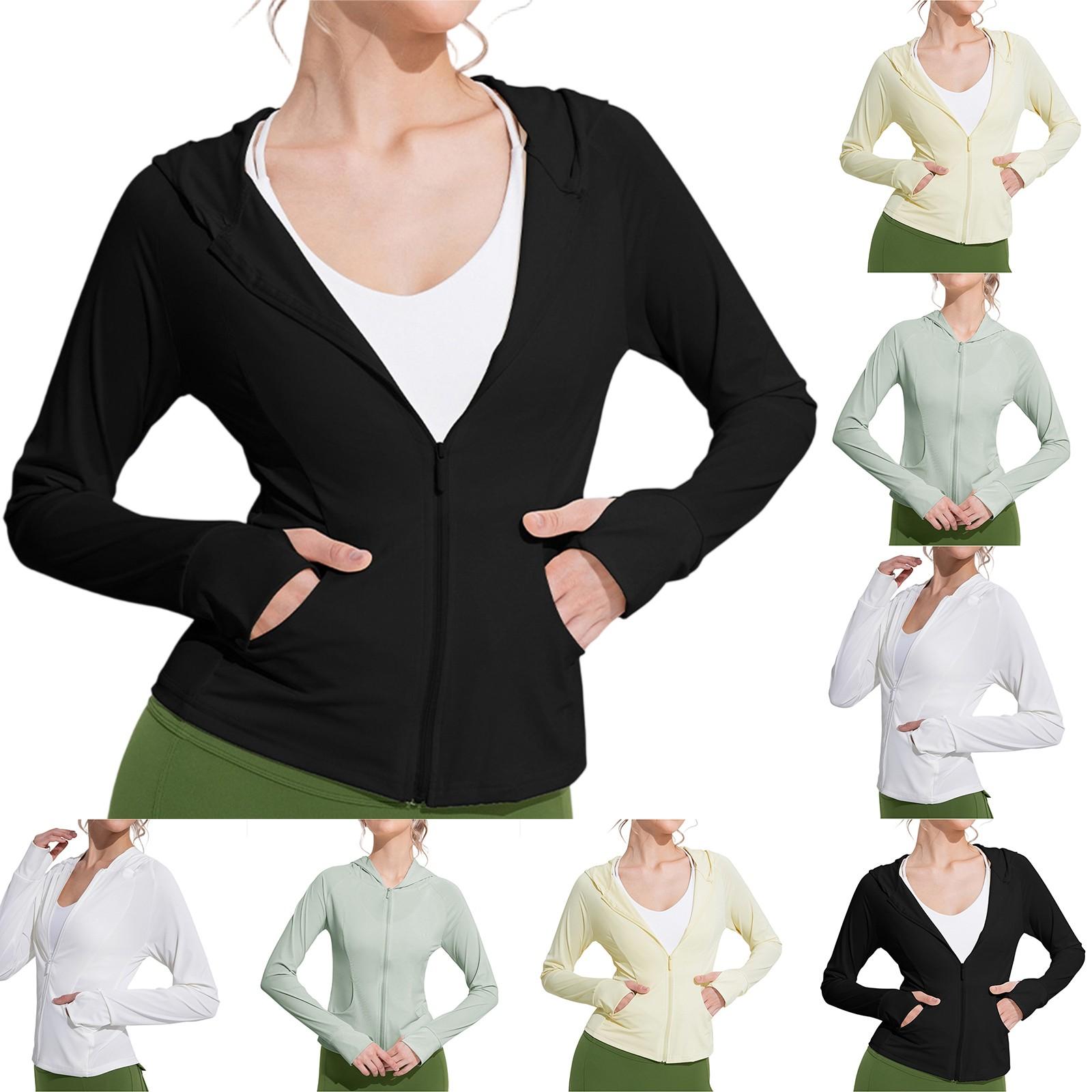 

Women s Long-sleeved Cool Sun-protection Jacket With Pockets For Hiking And Outdoor Sports XL жовтий