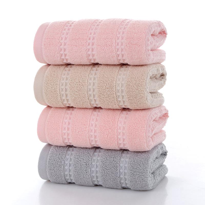 Thickened Full Cotton Face Towel - High Absorption, Embroidered Gift for Weddings