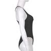 2022 European and American Women's Bodysuit Tight-fitting Thin Low-necked Chest Type Sexy Solid Color Sling Jumpsuit