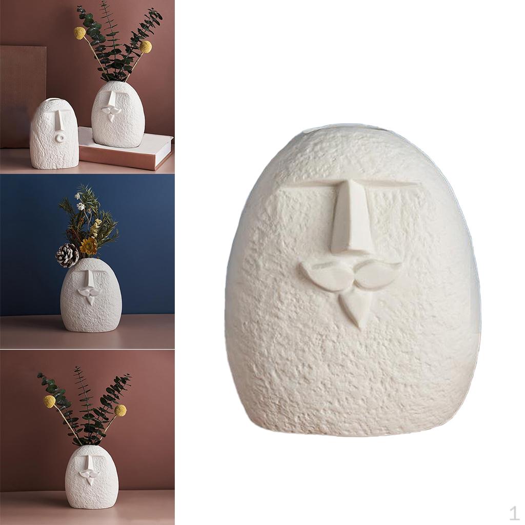 color ceramic Vase, Flower Vase Flowerpot , Pot er Container Desk Tabletop Ornament 11x6.5x13cm