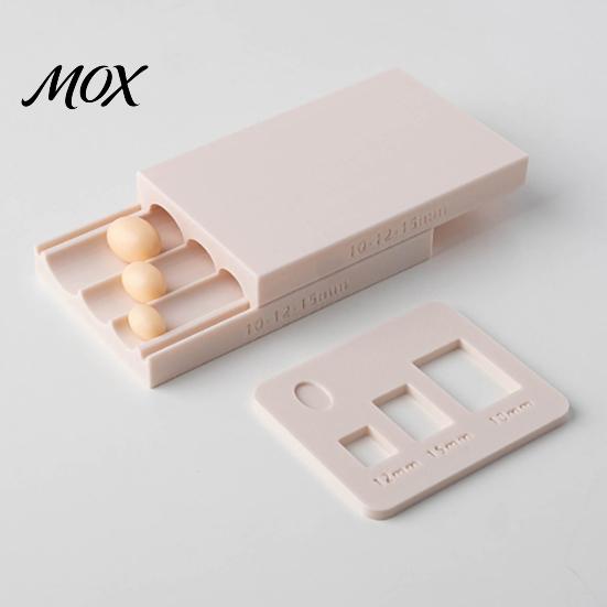 Clay Sculpting Tools 1 Set Polymer Ball Maker, Oval Bead Roller for 10mm 12mm 15mm Beads, Jewelry Making Tool Shaping Machine