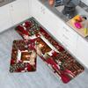 1 ks vánoční dekorace Kuchyňské rohožky Protiskluzové domácí rohožky k dveřím Pop design Koupelnové rohožky Koupelnová předložka Koberce pro domácí dřez Dekorace prádelny