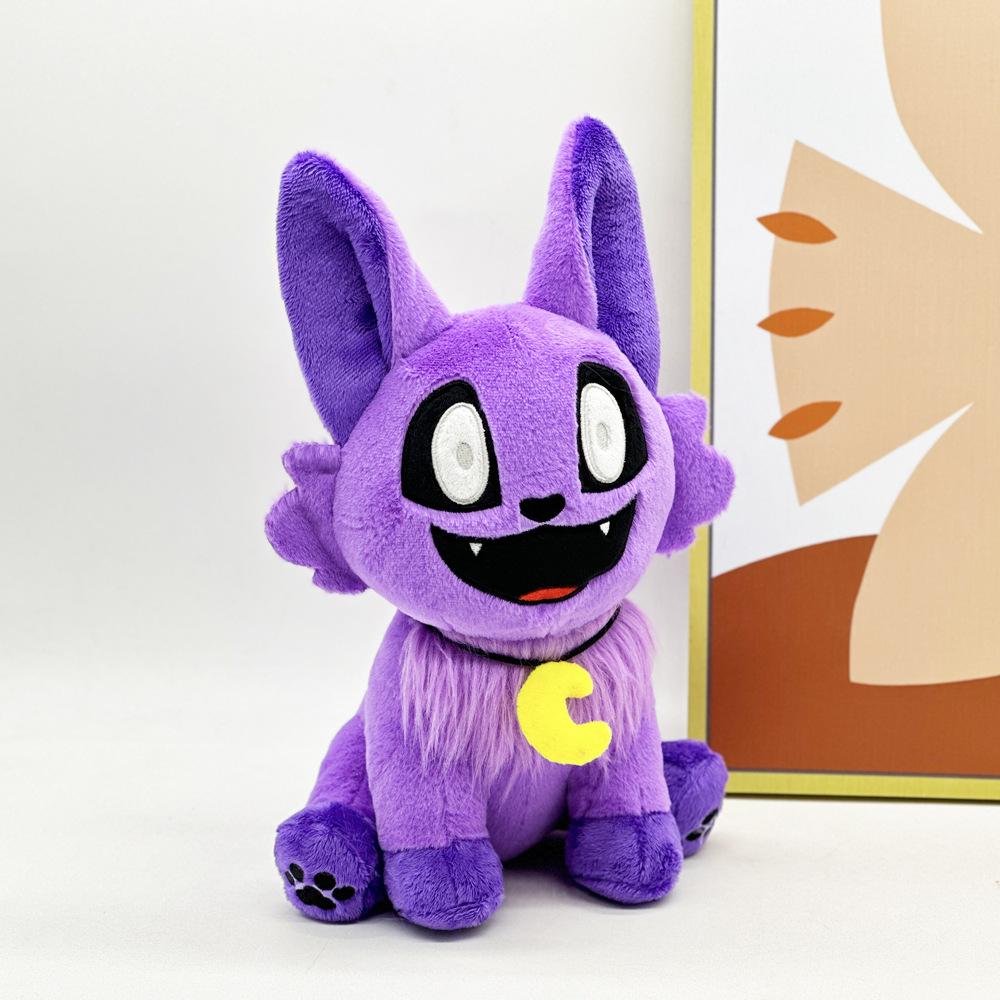 New Children's Toy Critters Catnap Meow Scary Smile Animal Cat Plush Doll