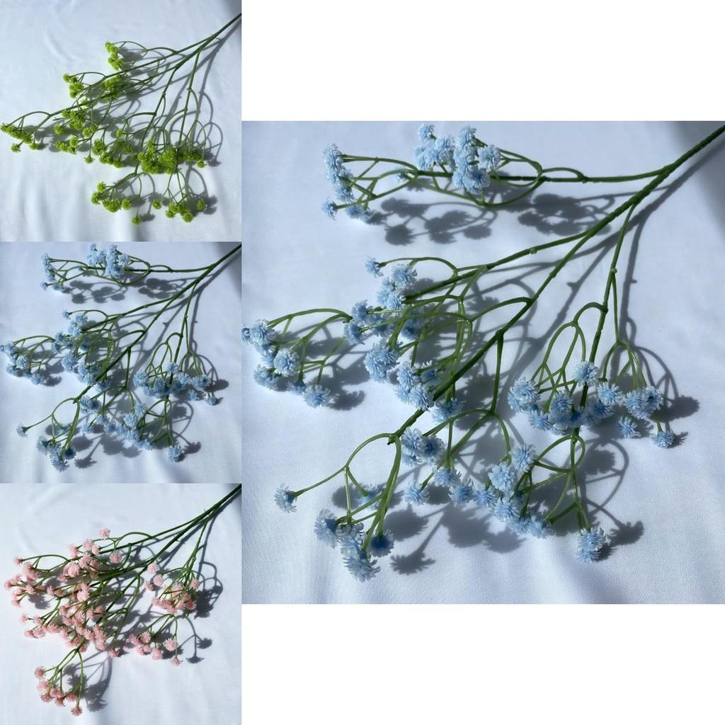 Fake Gypsophila Plastic Floral Bouquet For Wedding Photography Home Decoration