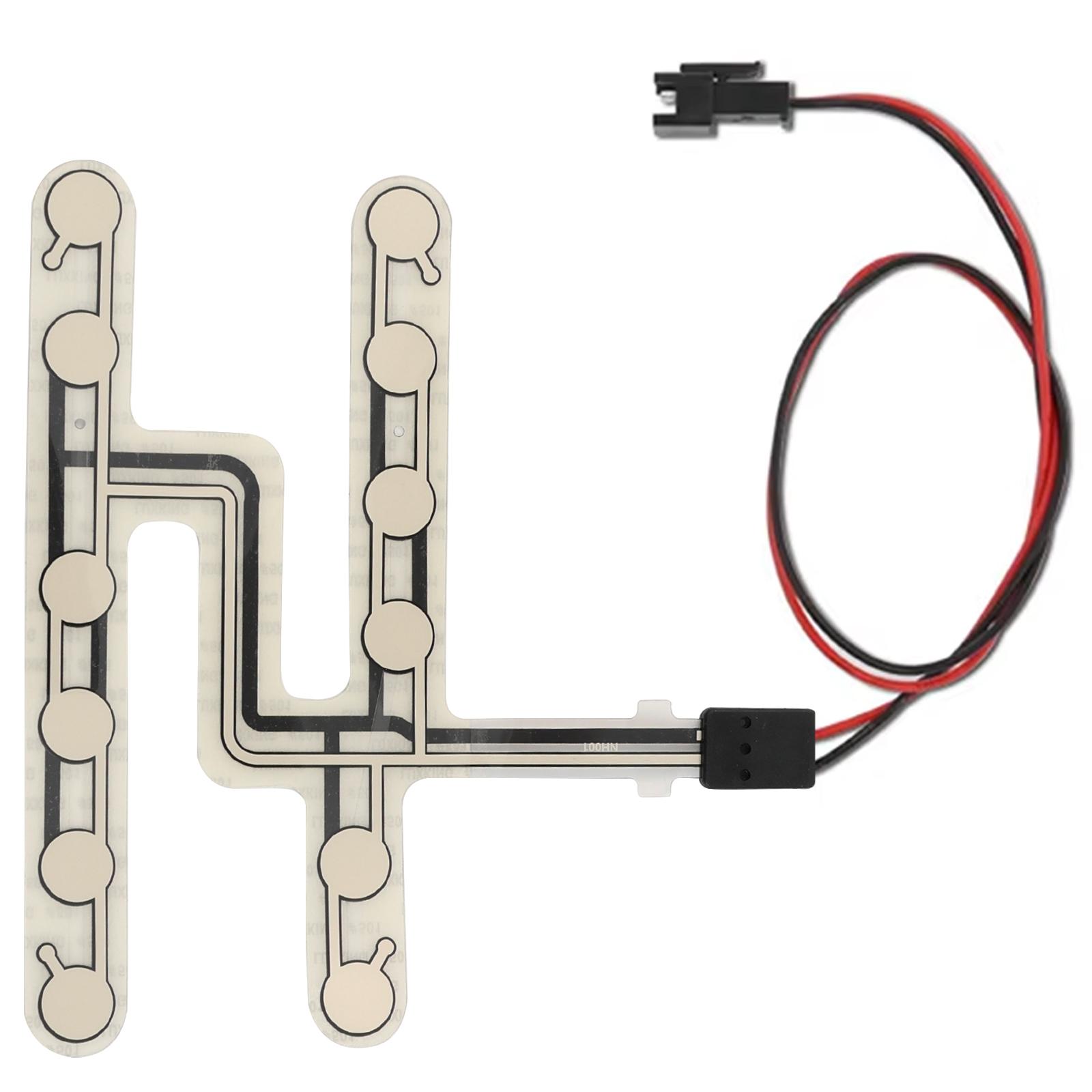 

Новый 1 шт. универсальный датчик давления на сиденье автомобиля, напоминание о ремне безопасности, накладка для сигнализации о занятом сиденье автомобиля, датчик давления белый