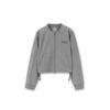 [wooyoungmi] Grey Sweatshirt Zip-up Cardigan M261TS43779G