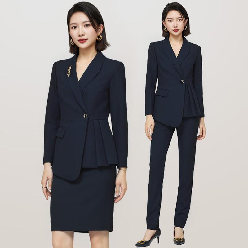Женский профессиональный деловой костюм 2XL