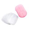 Bathroom Accessories - SET 40Pcs - Hand Washing Tablets - Soap Paper - Pink