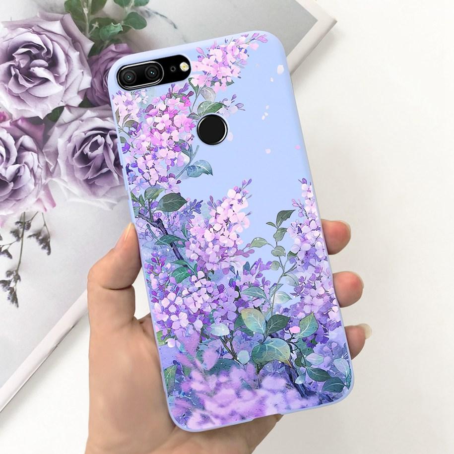 For Honor 9 Lite Case Popular Flower Slim Soft Silicone Coque Phone Cover For Honor 9 Lite LLD-AL10 LLD-L31 Fundas Honor9 Bumper