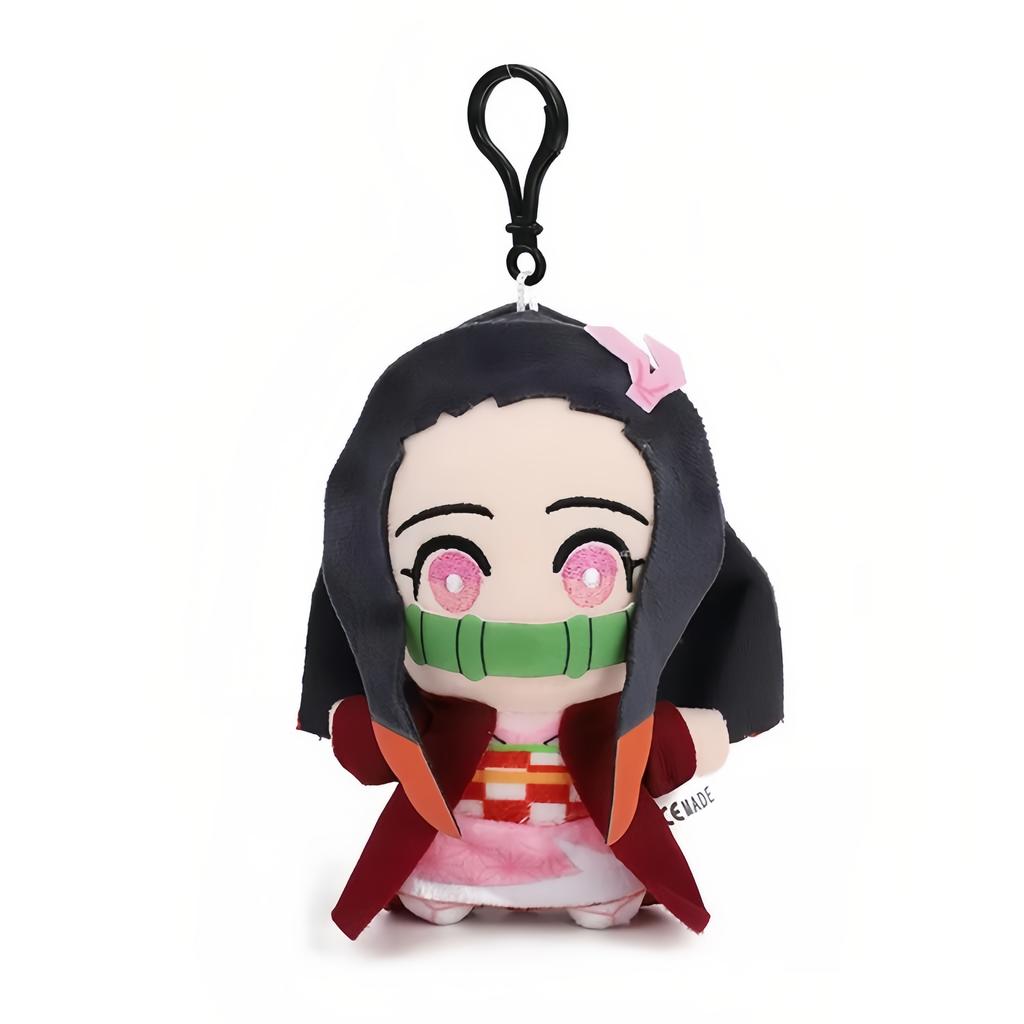 15-25 cm Kimetsu no Yaiba Kreskówkowe Pluszowe Zabawki Zabójca Demonów Breloczek Kamado Tanjirou Kamado Nezuko Kochou Figurka Pluszowa Lalka Dziecięcy Prezent
