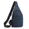 Men's Water-Repellent Oxford Cloth Crossbody Bag: Summer Chest Bag, Coin Purse, Mobile Phone Holder, Outdoor Cycling and Single Shoulder Backpack.