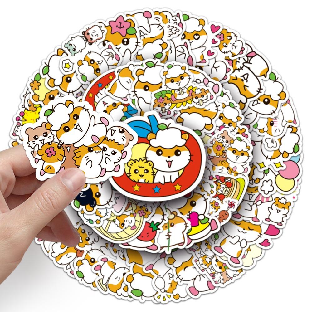 50Pcs Corocorokuririn Stickers Suitcase Water Cup Stationery Mobile Phone Car Scooter Laptop Refrigerator Decoration Diy Decals