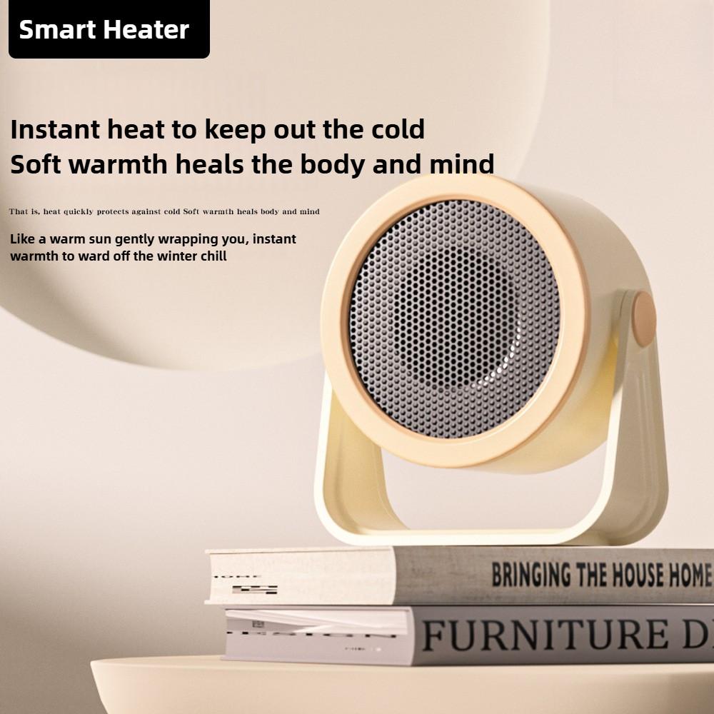 Intelligent Electric Heater Winter Office Desktop Heating Fan Household Bedroom Small Fast Heating Warm Air Blower