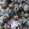 6pcs Painted Christmas Balls Pendant Shatterproof Christmas Gift Balls  Hotel Mall