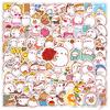 135Pcs/Set Molang Mini Diary Manual Stickers DIY Scrapbooks Album Decor Decals Stickers