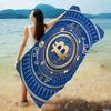 Popular Logo Bitcoin Microfiber Beach Towel Absorbent Quick Dry Soft Yoga Swimming Resort Mountain Climbing Towel