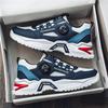 No-tie shoelaces and buttons Men's casual versatile sports shoes Breathable mesh running shoes Low-top Korean version of dad shoes trend