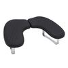 U Shaped Manicure Arm Rest Ergonomic PU Leather Nail Arm Rest with Phone Holder for Home Salon Use