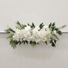 Simulation Flower Silk Flower Garland Peonies Rose Mix Artificial Floral Backdrop  Hall Decoration