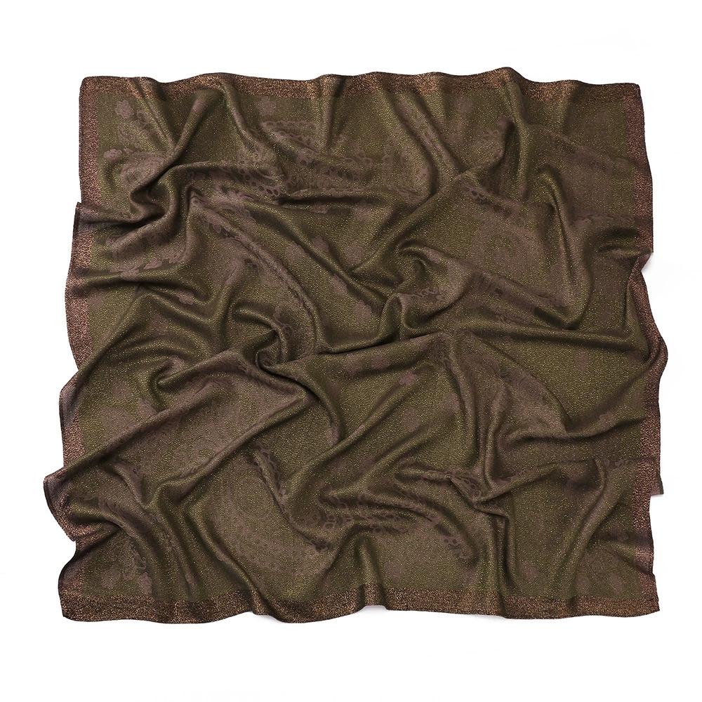 100X100Cm Women Paisley Pattern Malaysian Breathable Square Headscarf Arabian Scarf Middle East Dubai Turkey Palestinian Hijabs