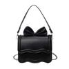 Cute Bag New Summer Bow Mini Square Bag Super Small Fairy Crossbody Bag Coin Wallet Trendy
