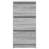 Sideboard Gray Sonoma 37.5 x 35 x 76 cm Particleboard