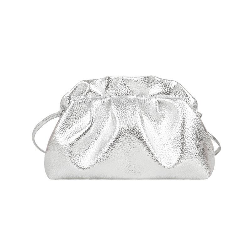Women's Pleated Cloud Crossbody Bag - 2025 Collection