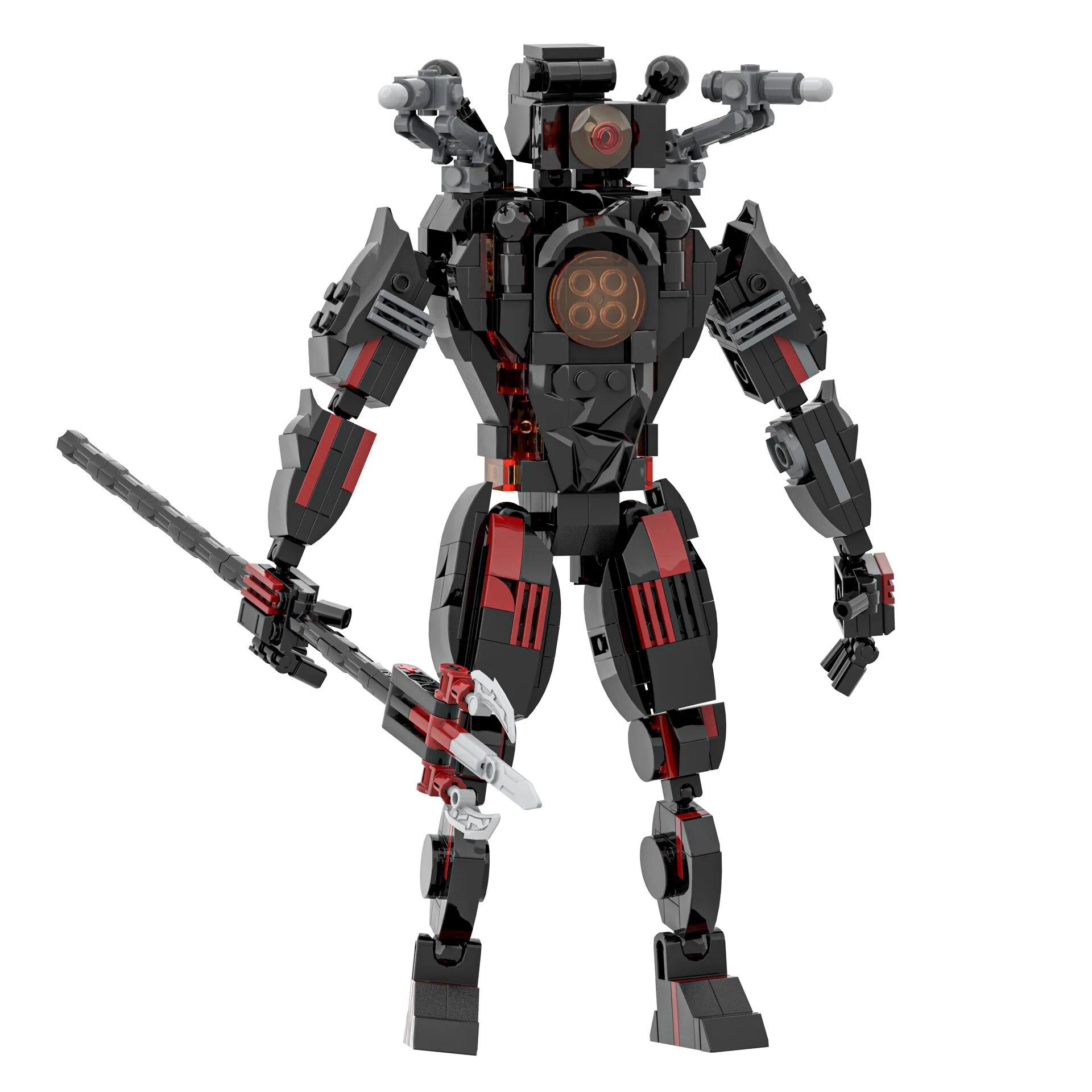 

Skibidi Туалетный блок Игрушка Титаны Спикер Оператор Оператор Титаны буровой человек Кирпич ЧасыЧеловек Фигура Спикер Человек Босс Набор Скибидидоп