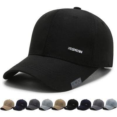 Korean Style Caual Baeball Cap Spring Summer Sun Protection Veratile Outdoor Solid Color Fihing Cap Trendy