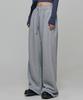 CHICKS Rowa Side Wide Pants Melange