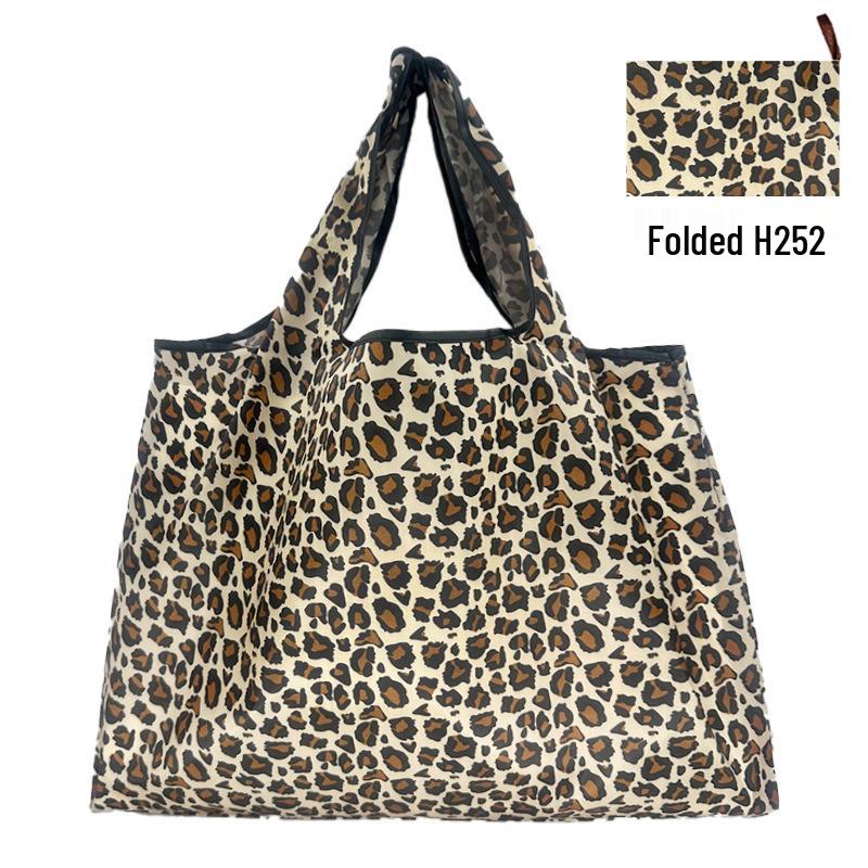 Foldable Tote Bag for Groceries - Large Capacity, Southeast Asian Print