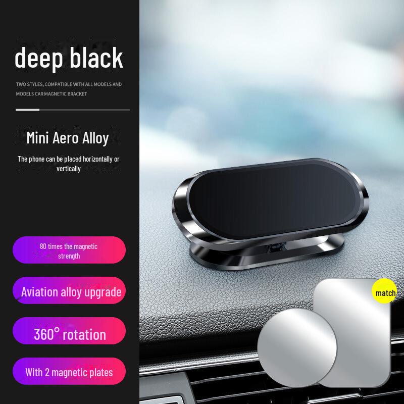 360° Rotating Magnetic Car Phone Holder - Strong Zinc Alloy Mount
