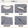 Rovidorx Warm Innerwear Top and Long Thermal Thermal Size Men's Set, Fleece-Lined, Heattech, Bottoms, Sleeves, Tights, Undershirt, Underwear,