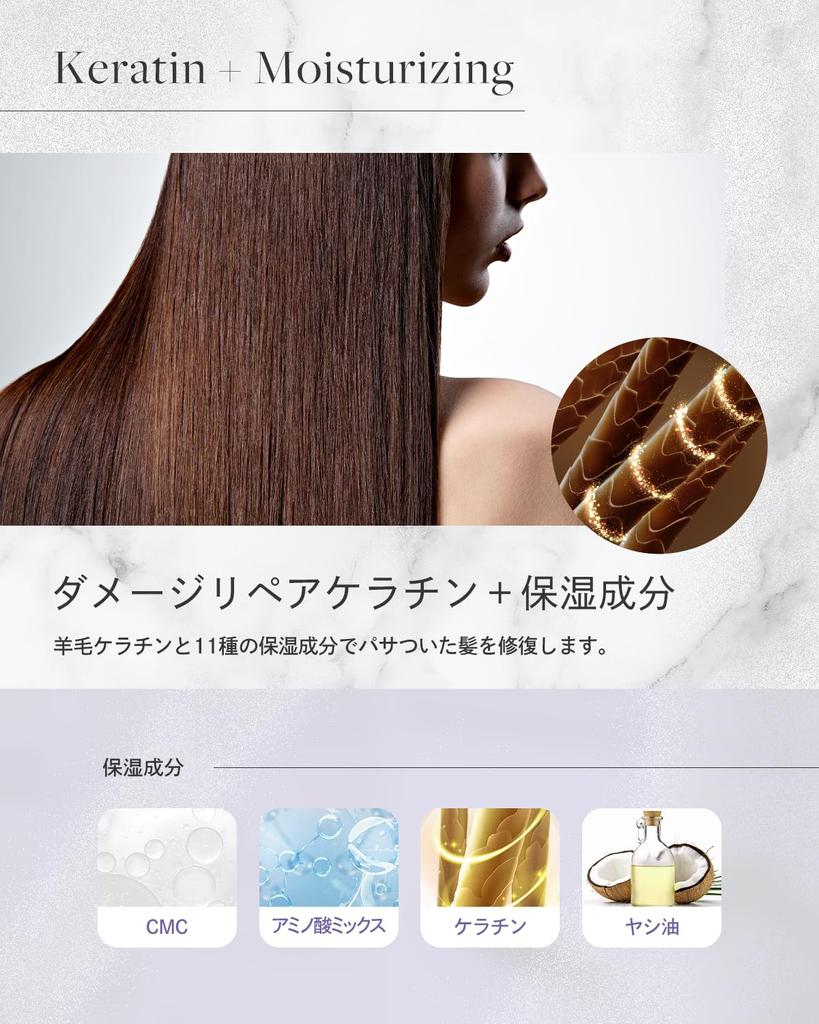 ALIVEHAIR Color Care Natural Amino Acid Repairs Salon Exclusive Shampoo, 500ml, Shampoo, Damage,