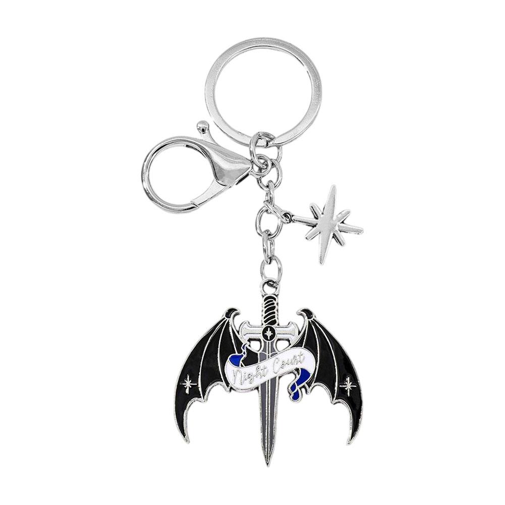 

Fantasy Moon Bookmark Silver Chain Pendant Tassel Night Court Reading Accessories For Women Men Students Romantic Gifts