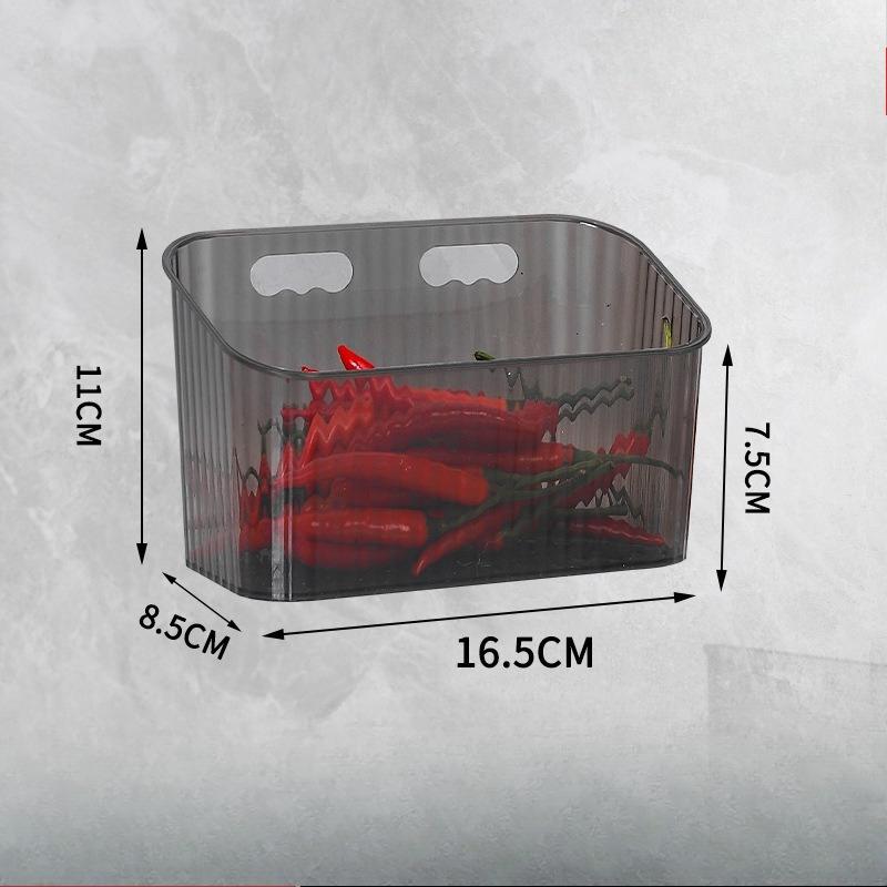 Kuchyňská úložná krabička na jarní cibulku, zázvor a česnek, Nástěnný úložný koš na potraviny, Úložné zařízení na potraviny s háčkem na odkapávací misku