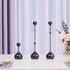 INS Water Drop Candlestick Metal Candle Holder Nordic Romantic Atmosphere Home Decorations Wedding Photography Props (NO Candle)