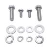 For Chevy Engine Bolts SBC Complete Kit For 265 283 305 327 350 400 L Engines Hex Set Stainless Small Block