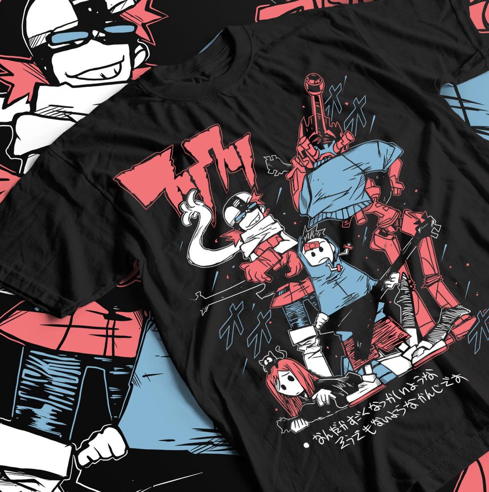 Haruko Haruhara Shirt -flcl Shirt,flcl Tshirt,flcl T Shirt,fooly Cooly Shirt,anime Shirt,anime S