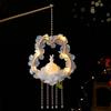 Chinese Lantern Handmade Bunny Lantern Luminous Glowing Flower Lamp Ancient Style Easy-to-Make Handheld Light Cosplay Props
