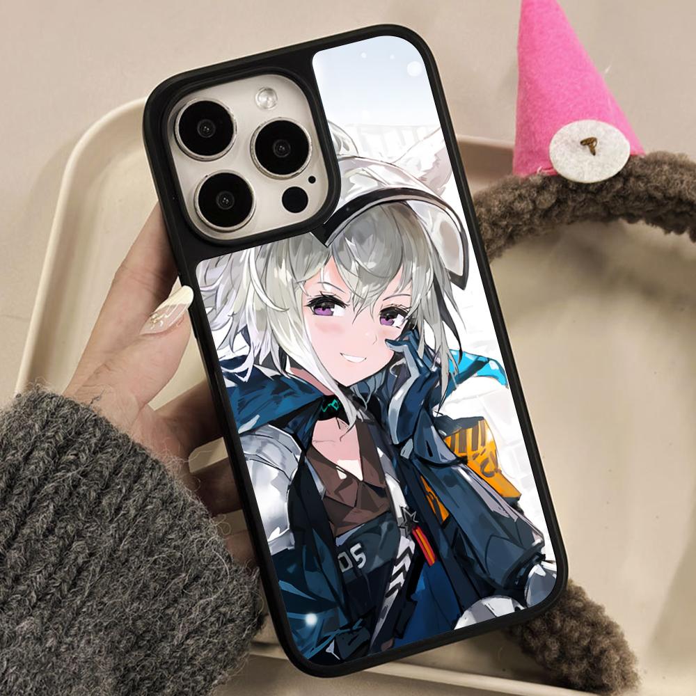 Arknights Grani Matte Surface Mobile Phone Case for iPhone 17 16 15 14 13 12 11 Air Pro Max Plus Colorful Cover