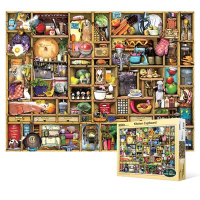 1000-teiliges Puzzle – Suspicious Kitchen, beliebtes koreanisches Puzzle