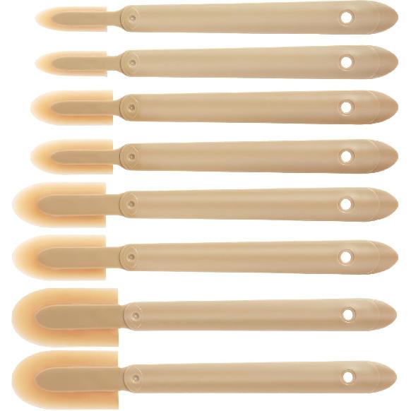 8Pcs Rubber Caulking Tool 4 Size Set Smooth Grout Sealant Caulking Tool Rubber Spatula Spreader Grout Sealer Applicator Smoothing Finger Finisher