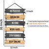 Wall Art MDF Wooden Hanging for Living Room | Bedroom | Home Decor | Office | Gift | Quotes Items House Decoration, Decorative Hanging Items