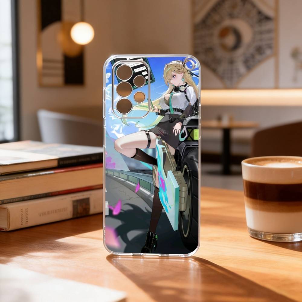 

L-Lynae W-Wuthering Waves Phone Case For Samsung S25,S24,S21,S22,S23,S30,Ultra,S20,Plus,Fe Transparent Cover Samsung S225G