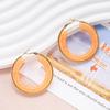Advanced Sense Hoop Ear Buckle Exaggeration Ear Needle Dangle Earrings Hoop Earrings  Gifts
