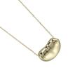 TIFFANY&Co. Bean Necklace K18 Yellow Gold 7.85g Women Used