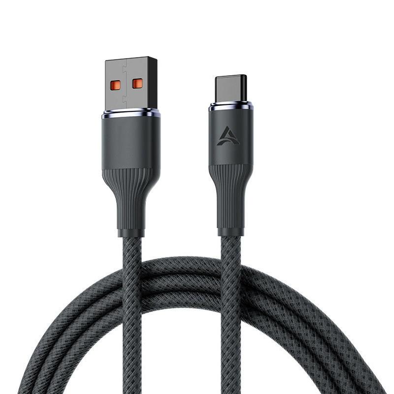 TUODES 120W USB Type C Cable Fast Charging Quick Charge 3.0 Mobile Phone Type-C USB Charger Data Cord For Samsung Xiaomi Huawei