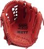 ZETT Youth Baseball Softball Ground Hero Red BJGB76440 Glove, All-Around, Left-Handed Throw, (6400),