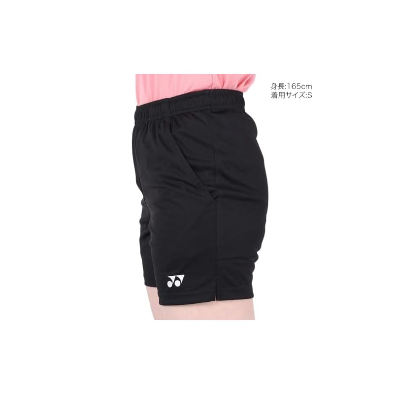 [Yonex] Women's Knit Half Pants 25068 Black (007) L